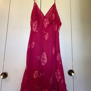 Avon Pink Floral Chemise